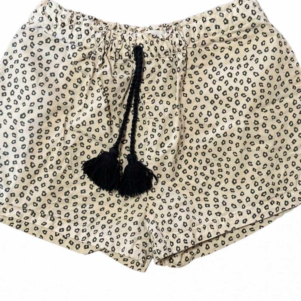 Búho Stylish Kids Casual Shorts with Black Pattern